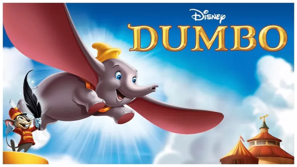 big ears cartoon character Dumbo