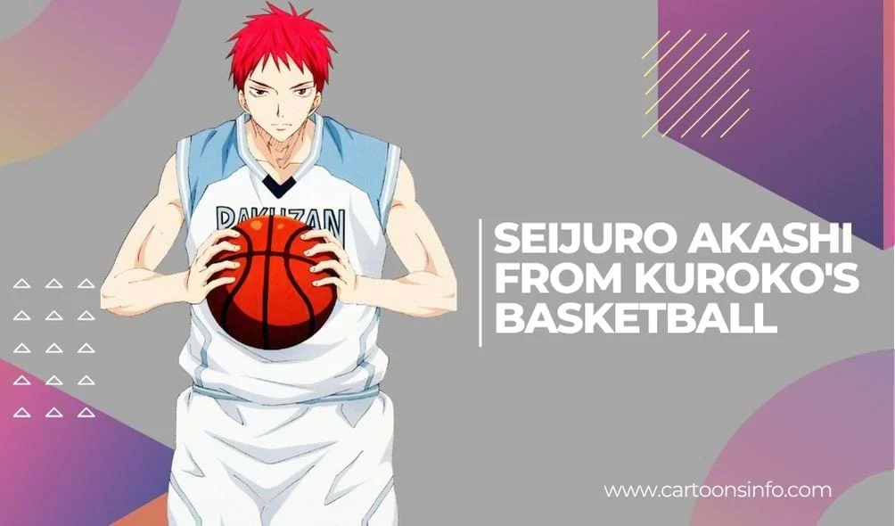 Red hair cartoon character Seijuro Akashi from Kuroko's Basketball