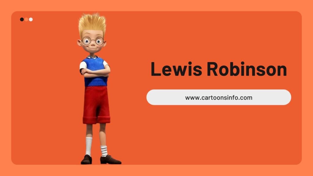 Cartoon Character With Spiked Hair: Lewis Robinson From Meet the Robinsons