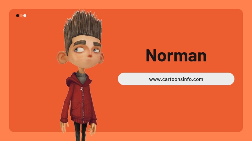 Cartoon Character With Spiked Hair: Norman From ParaNorman