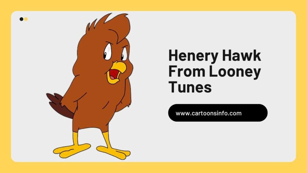 Brown Cartoon Character Henery Hawk From Looney Tunes