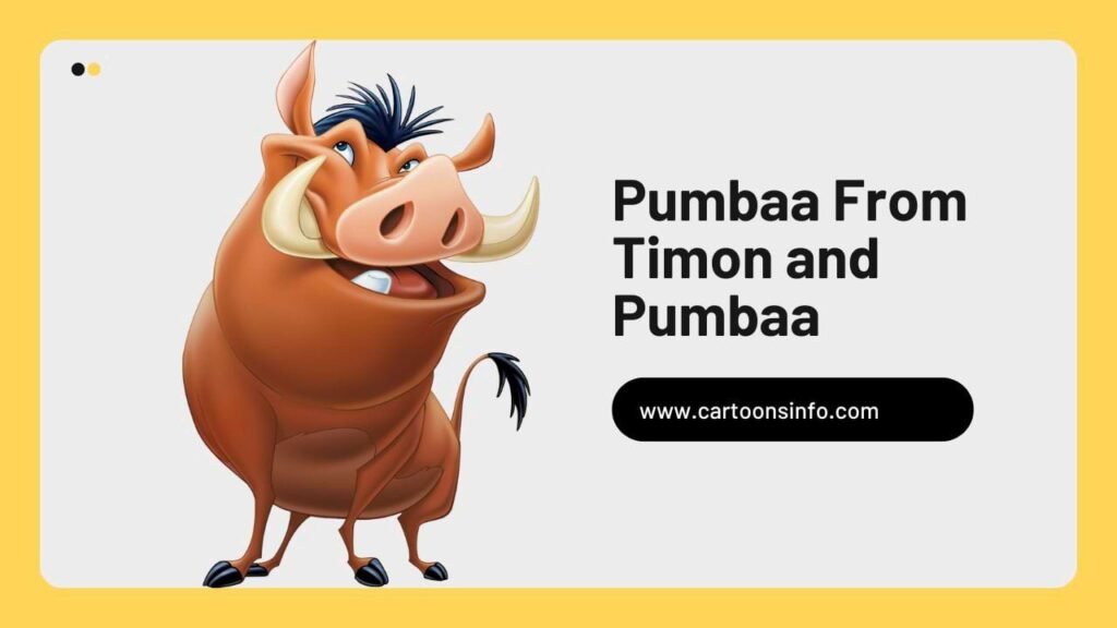 Pumbaa From Timon and Pumbaa