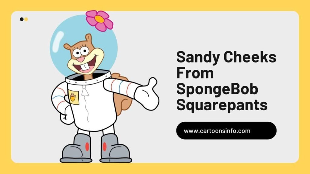 Brown Cartoon Character  Sandy Cheeks From SpongeBob Squarepants