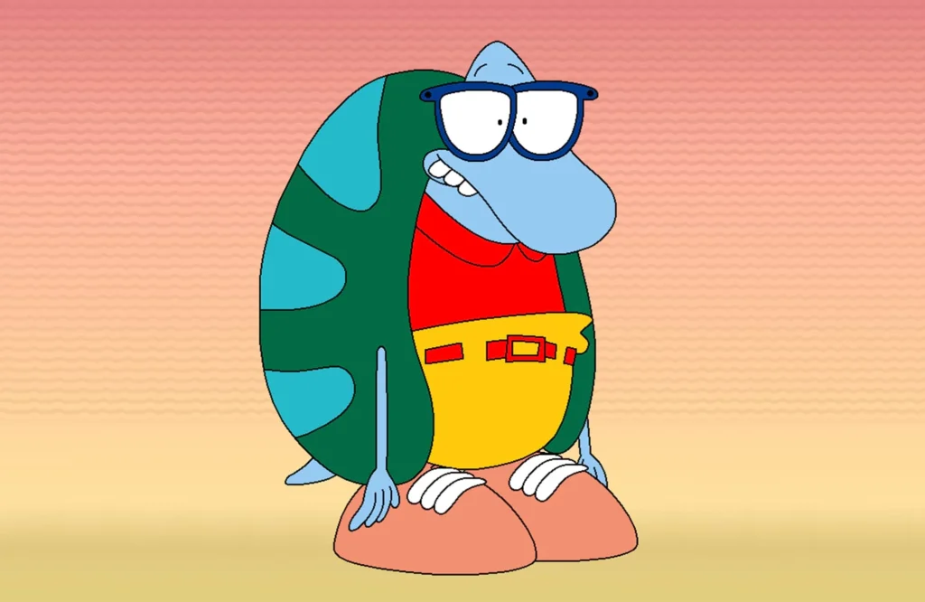 Nerdy Cartoon Characters With Glasses: Filburt from Rocko's Modern Life