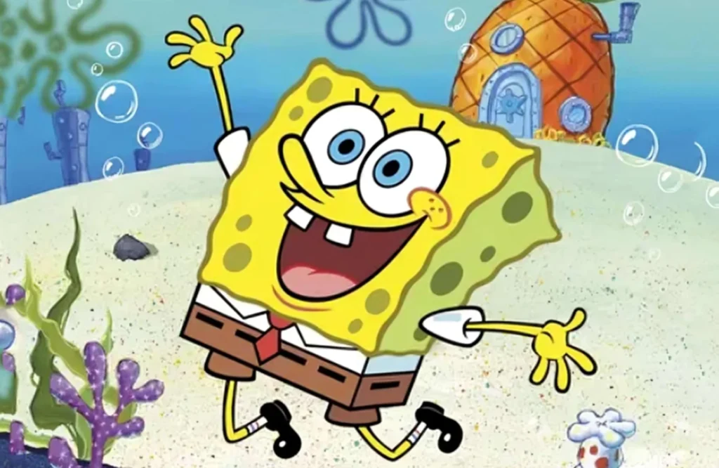 Cartoon Character Nerd: Spongebob Squarepants from Spongebob Squarepants
