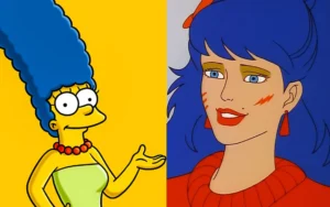 Cartoon Characters Blue Hair