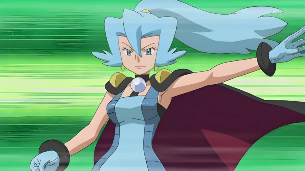 Cartoon Characters With Blue Hair: Clair From Pokemon