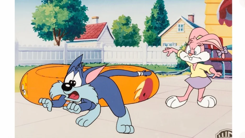 Furrball from Tiny Toon Adventures