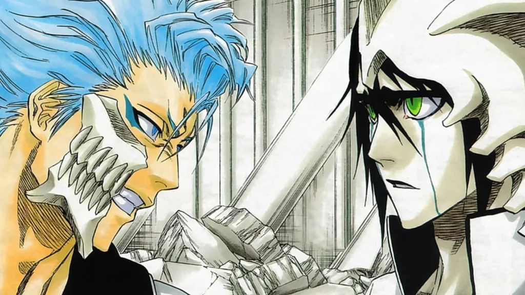 Cartoon Characters With Blue Hair: Grimmjow Jaegerjaquez from Bleach