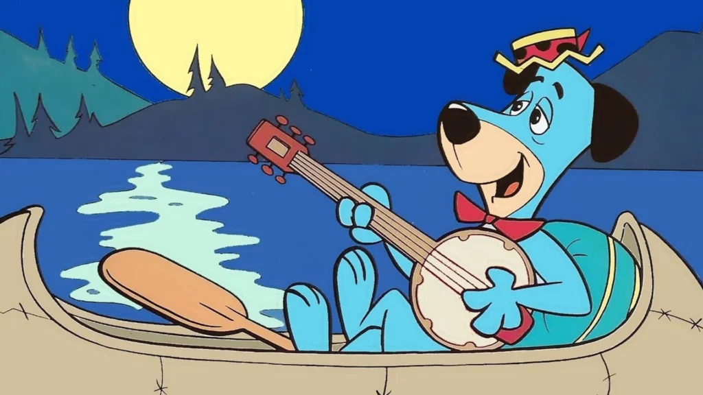 Cartoon Characters With Blue Hair: Huckleberry Hound from The Huckleberry Hound Show